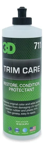 Restaurador De Plasticos Abrillantador 3d Trim Care 16 Oz (usado)